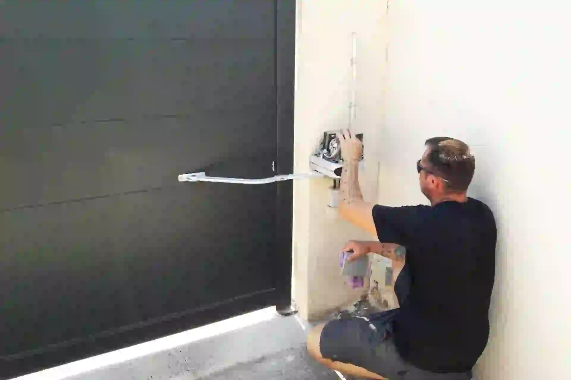 Installation de portail à Onville